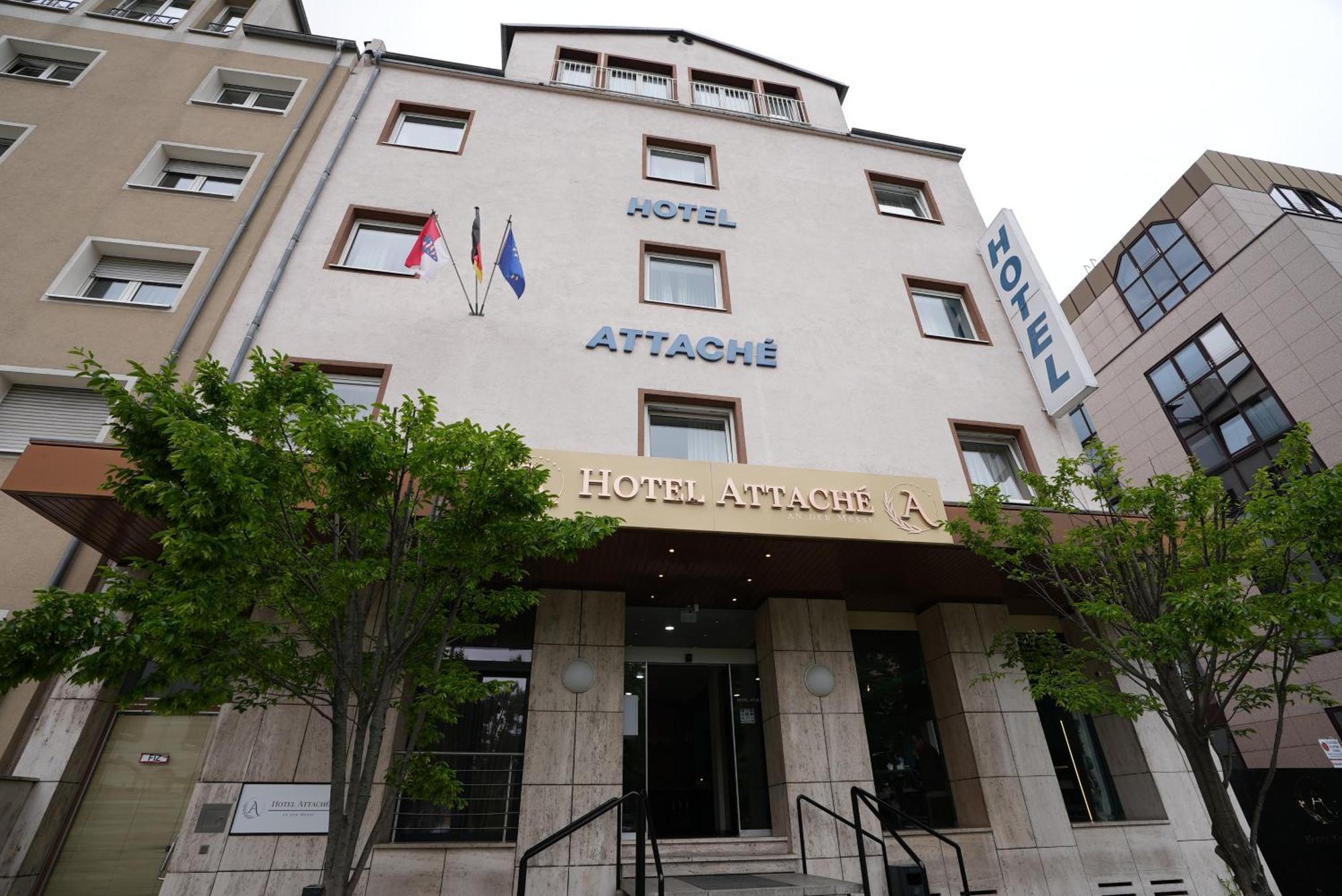 Hotel Attache An Der Messe Франкфурт-на-Майні Екстер'єр фото